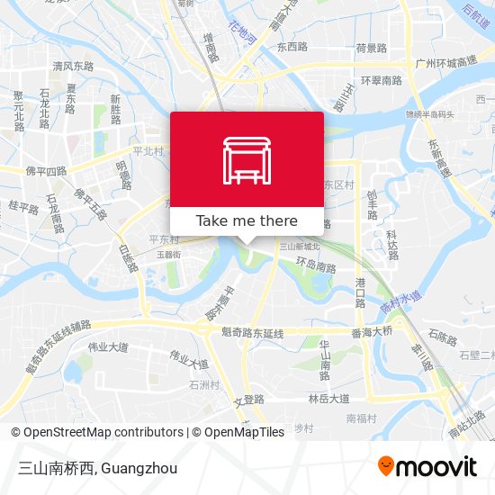 三山南桥西 map