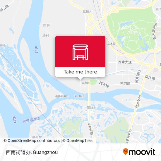 西南街道办 map