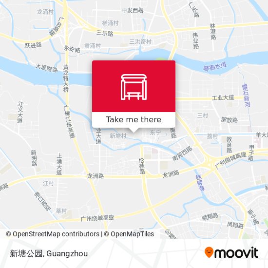 新塘公园 map