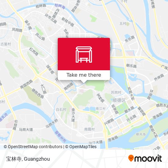 宝林寺 map