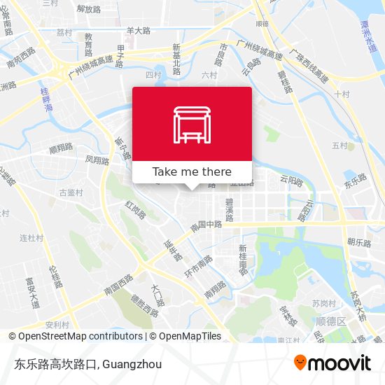 东乐路高坎路口 map