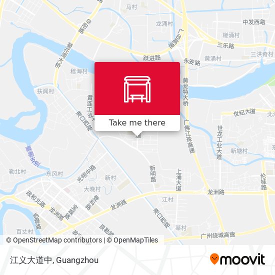 江义大道中 map