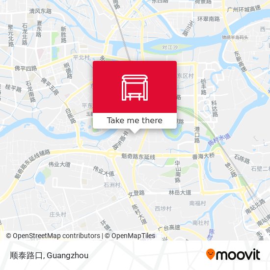 顺泰路口 map