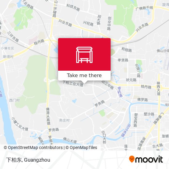 下柏东 map