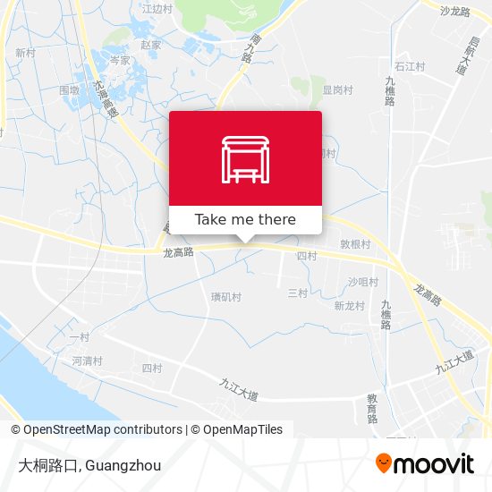 大桐路口 map