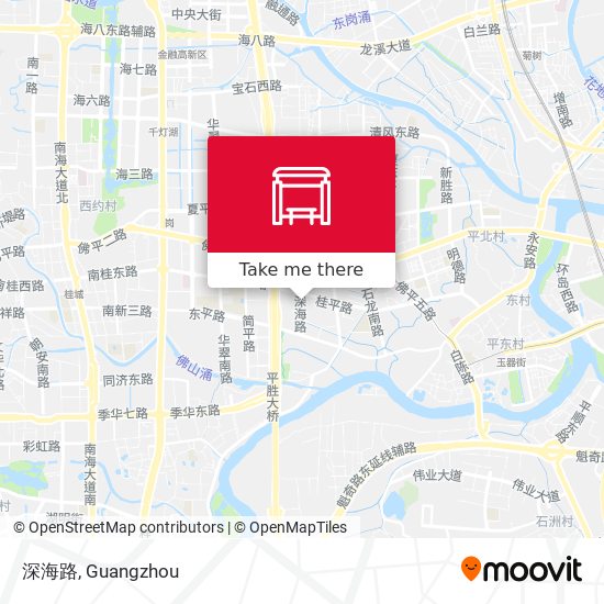 深海路 map
