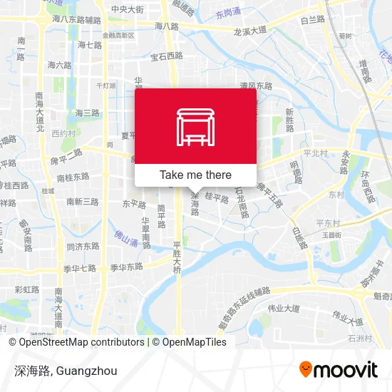 深海路 map