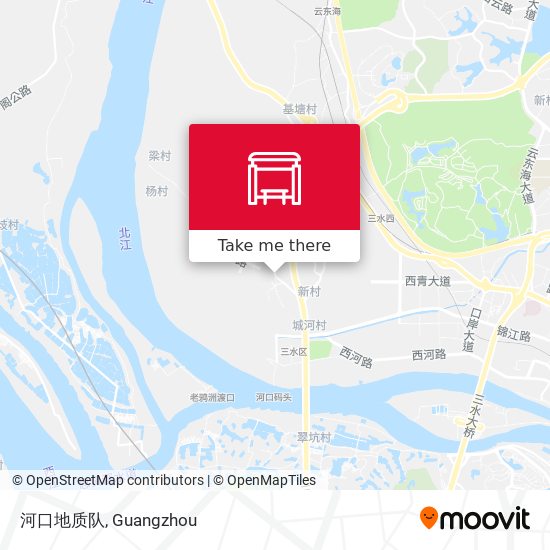 河口地质队 map