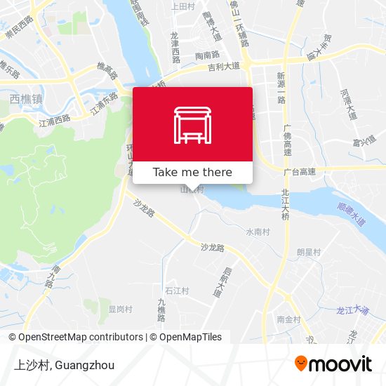 上沙村 map
