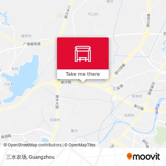 三水农场 map