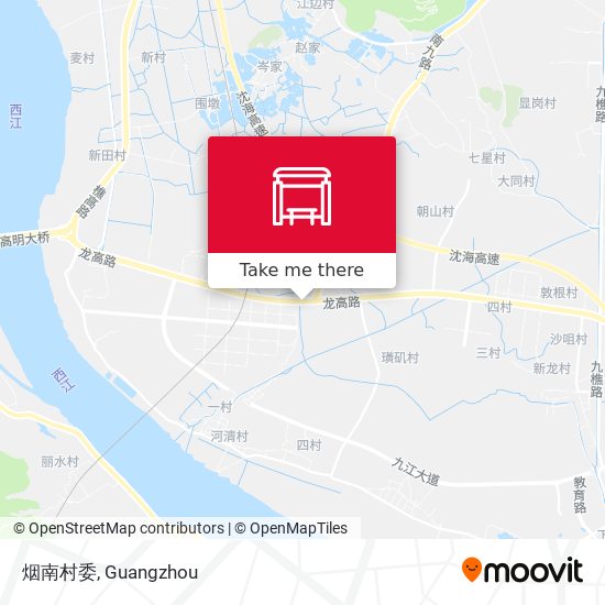 烟南村委 map