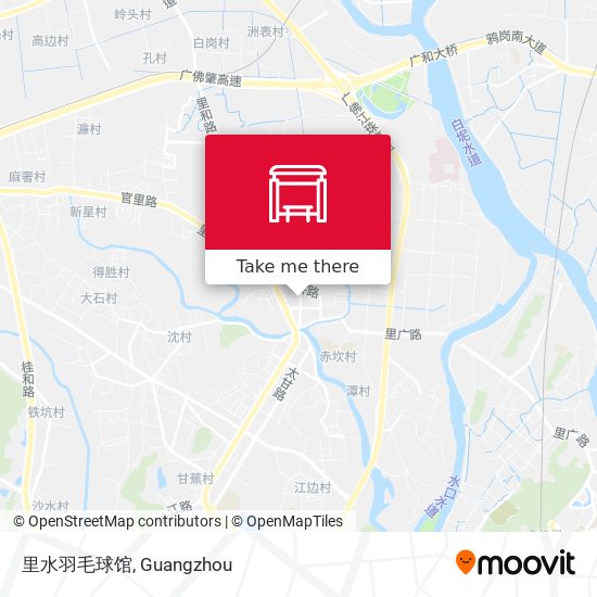 里水羽毛球馆 map