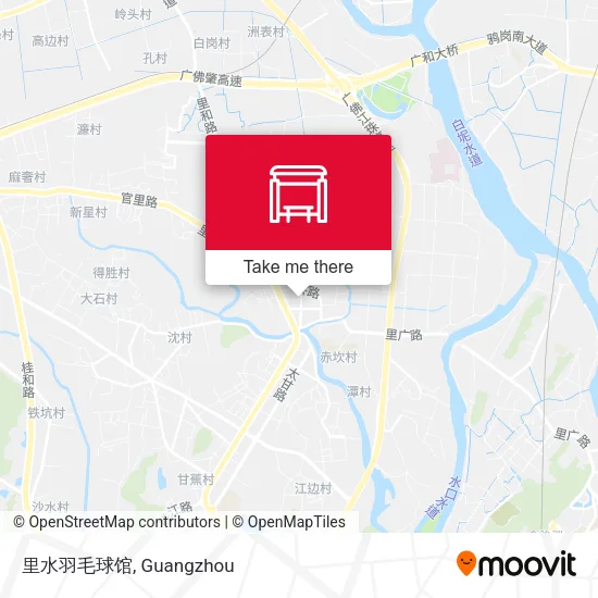 里水羽毛球馆 map