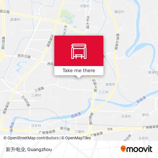 新升电业 map