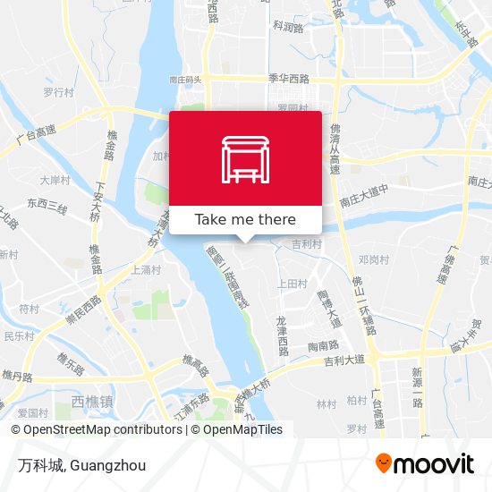 万科城 map