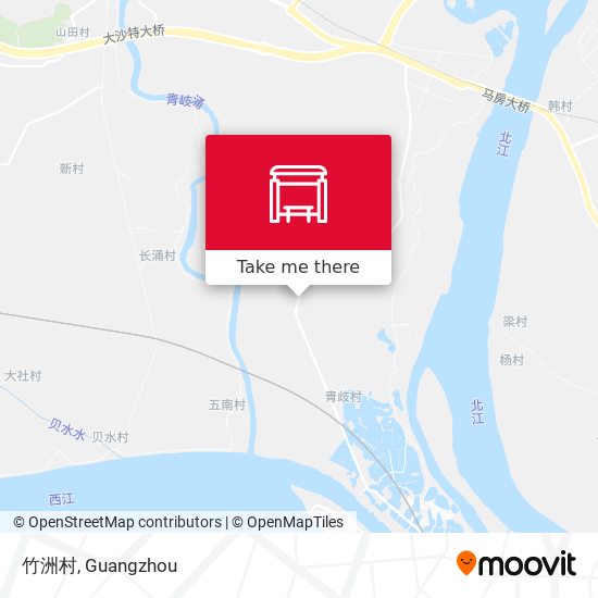 竹洲村 map
