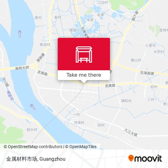 金属材料市场 map