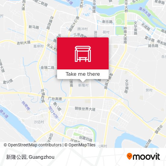 新隆公园 map