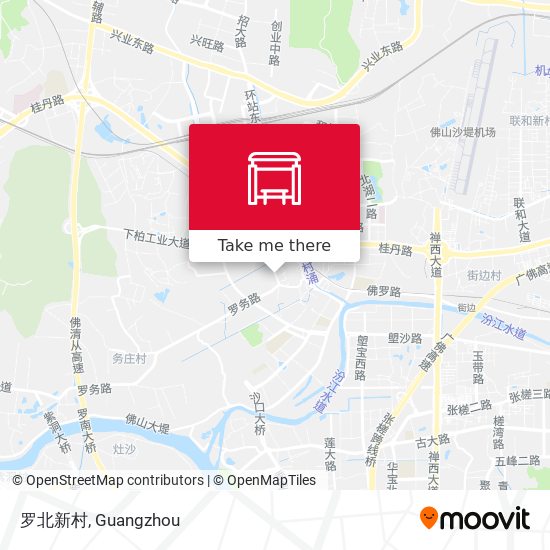罗北新村 map