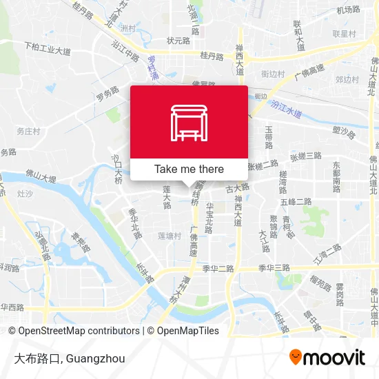 大布路口 map