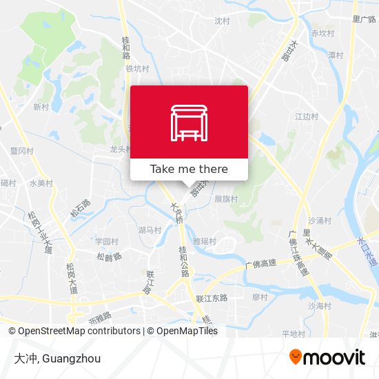 大冲 map