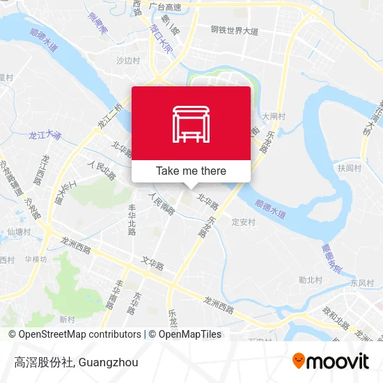 高滘股份社 map