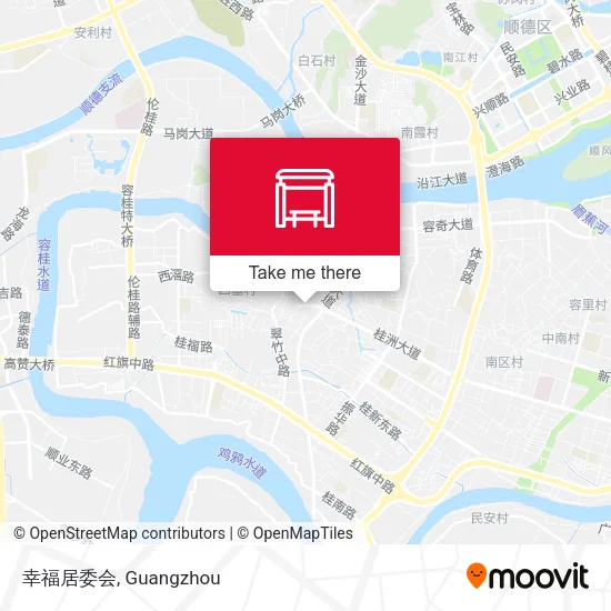 幸福居委会 map
