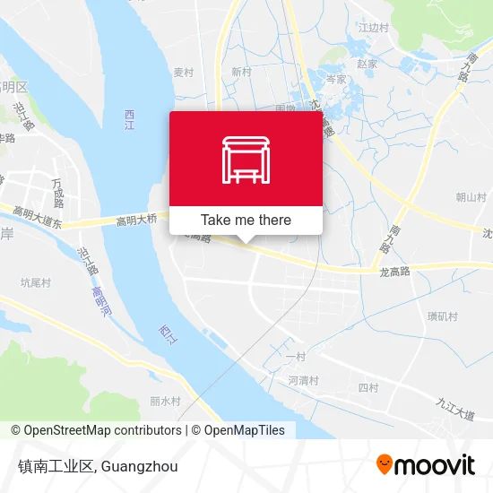 镇南工业区 map