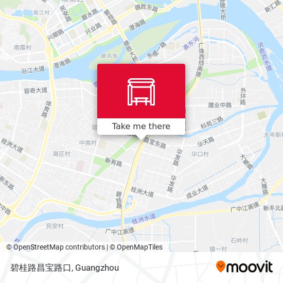 碧桂路昌宝路口 map