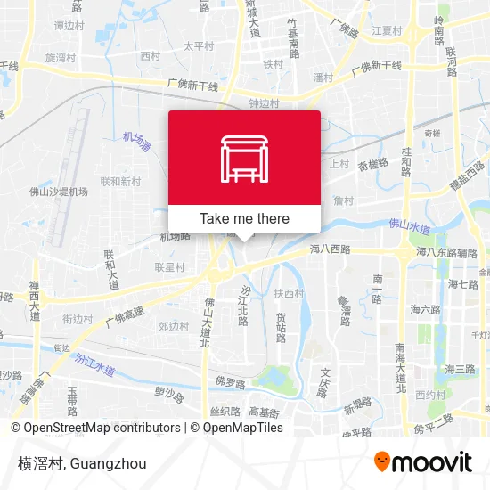 横滘村 map