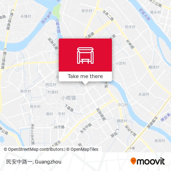 民安中路一 map