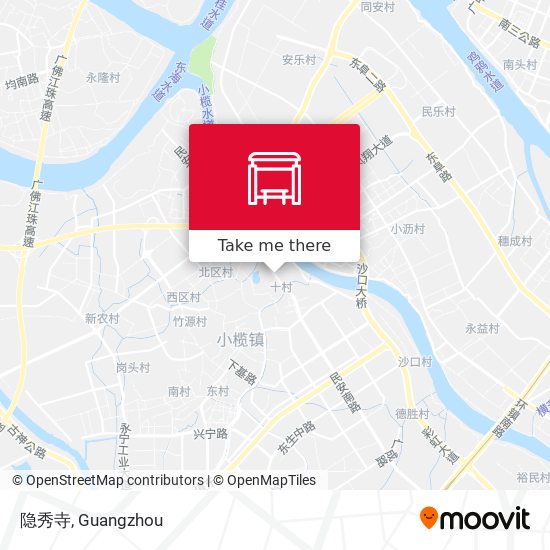 隐秀寺 map