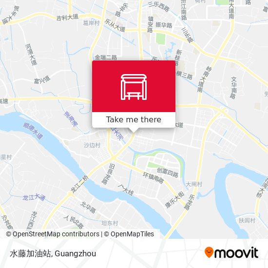 水藤加油站 map