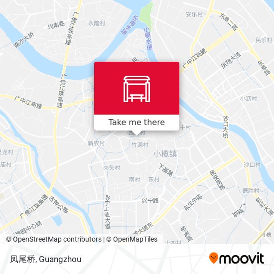 凤尾桥 map