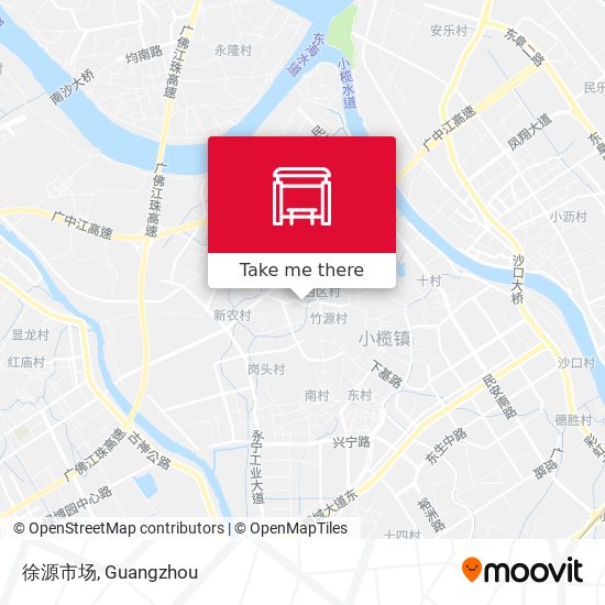 徐源市场 map
