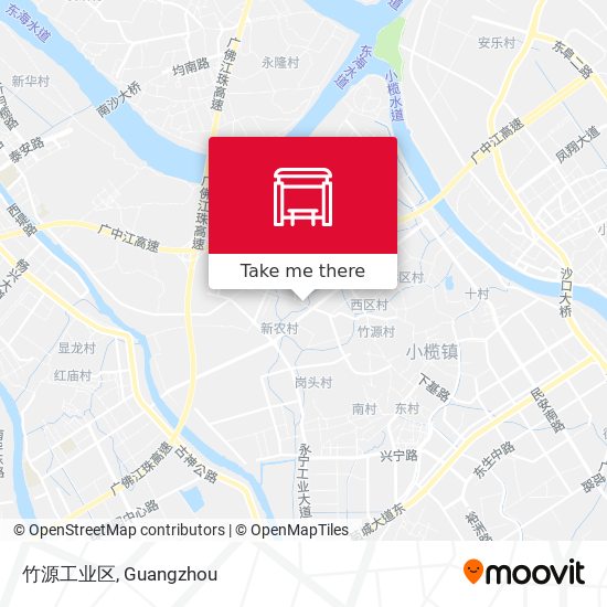 竹源工业区 map