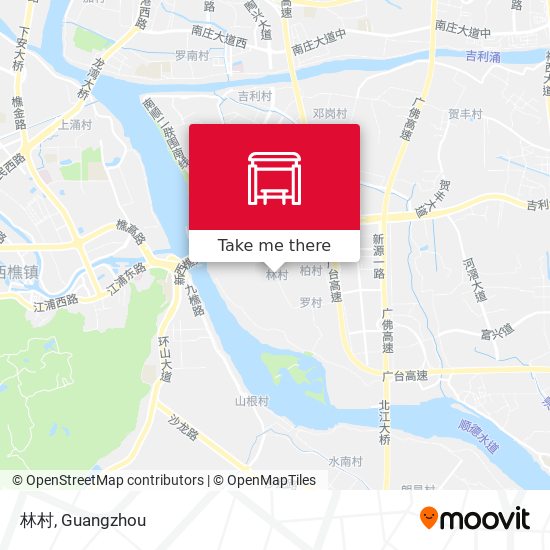 林村 map