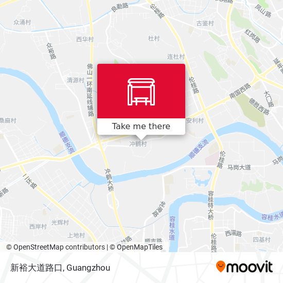 新裕大道路口 map