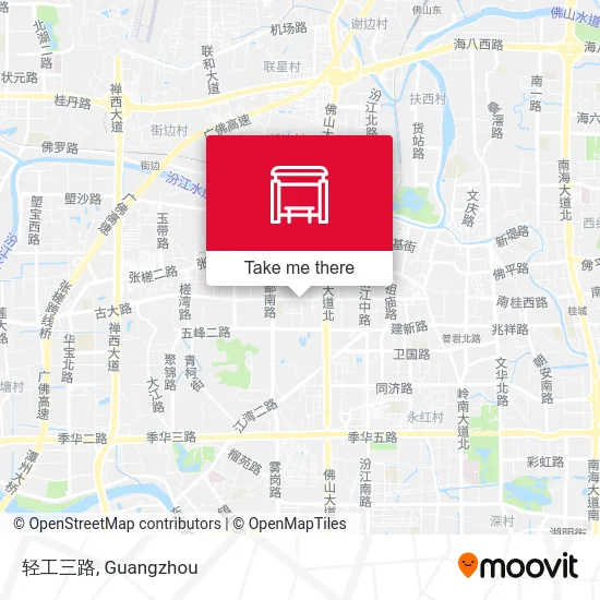 轻工三路 map