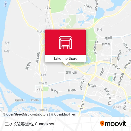 三水长途客运站 map