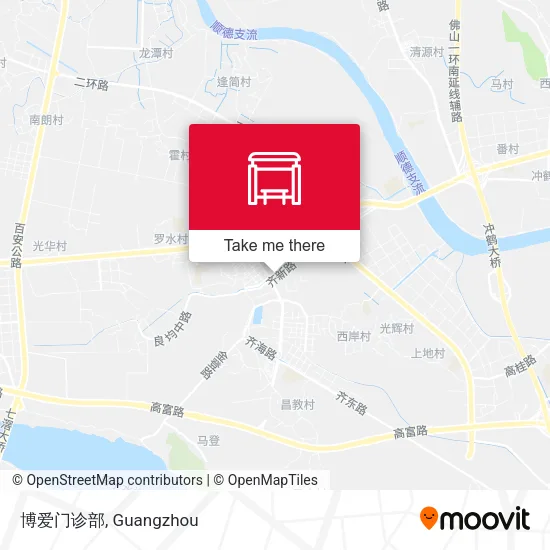 博爱门诊部 map