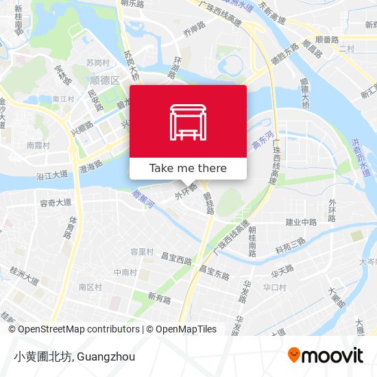 小黄圃北坊 map