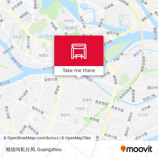 顺德缉私分局 map