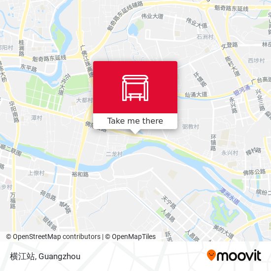 横江站 map