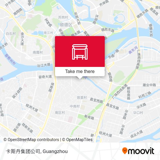卡斯丹集团公司 map