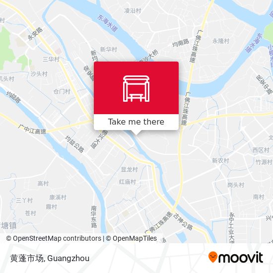 黄蓬市场 map