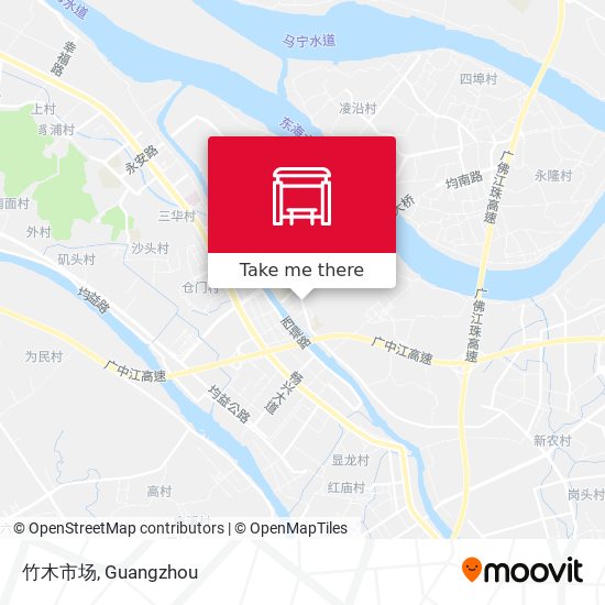 竹木市场 map