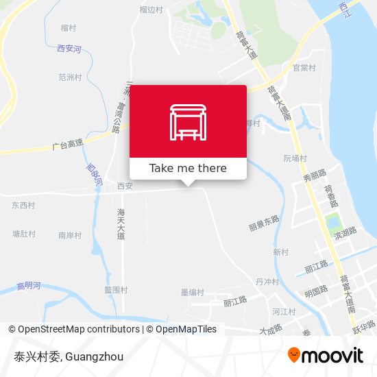 泰兴村委 map