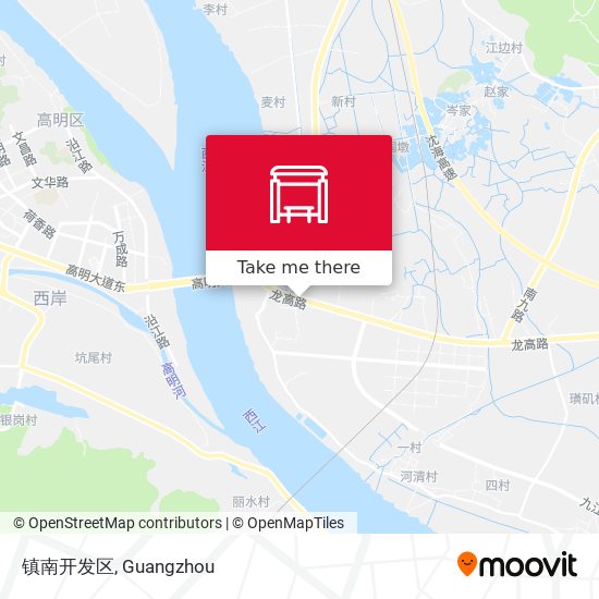 镇南开发区 map