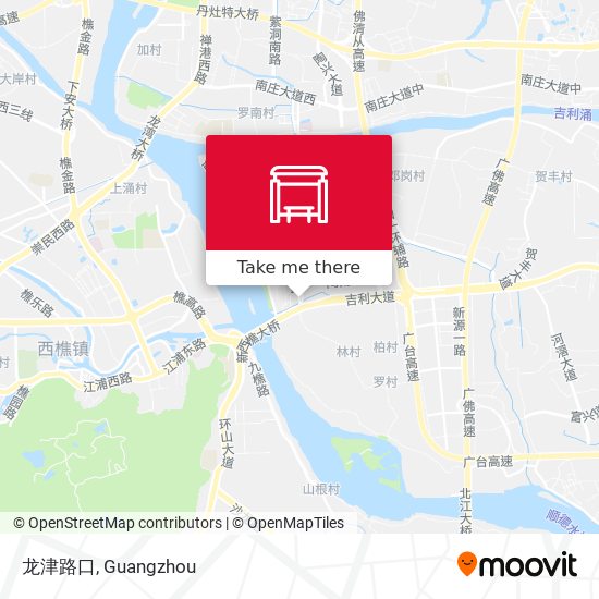 龙津路口 map